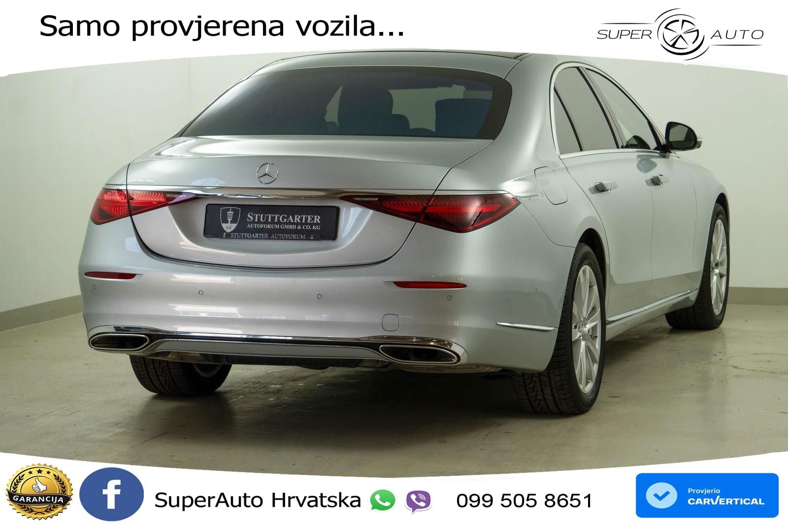 Mercedes S 580 V8 (503 KS) EQ Boost 4MATIC 9G-TRONIC LED+GR SJED+ACC
