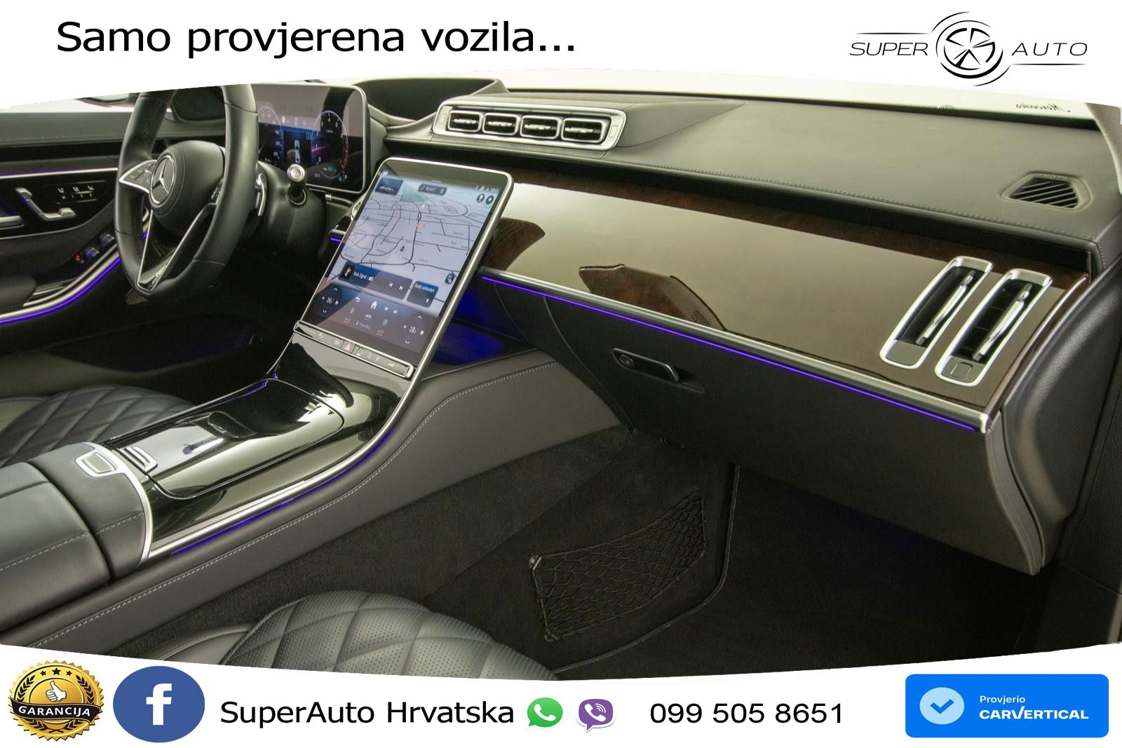 Mercedes S 580 V8 (503 KS) EQ Boost 4MATIC 9G-TRONIC LED+GR SJED+ACC