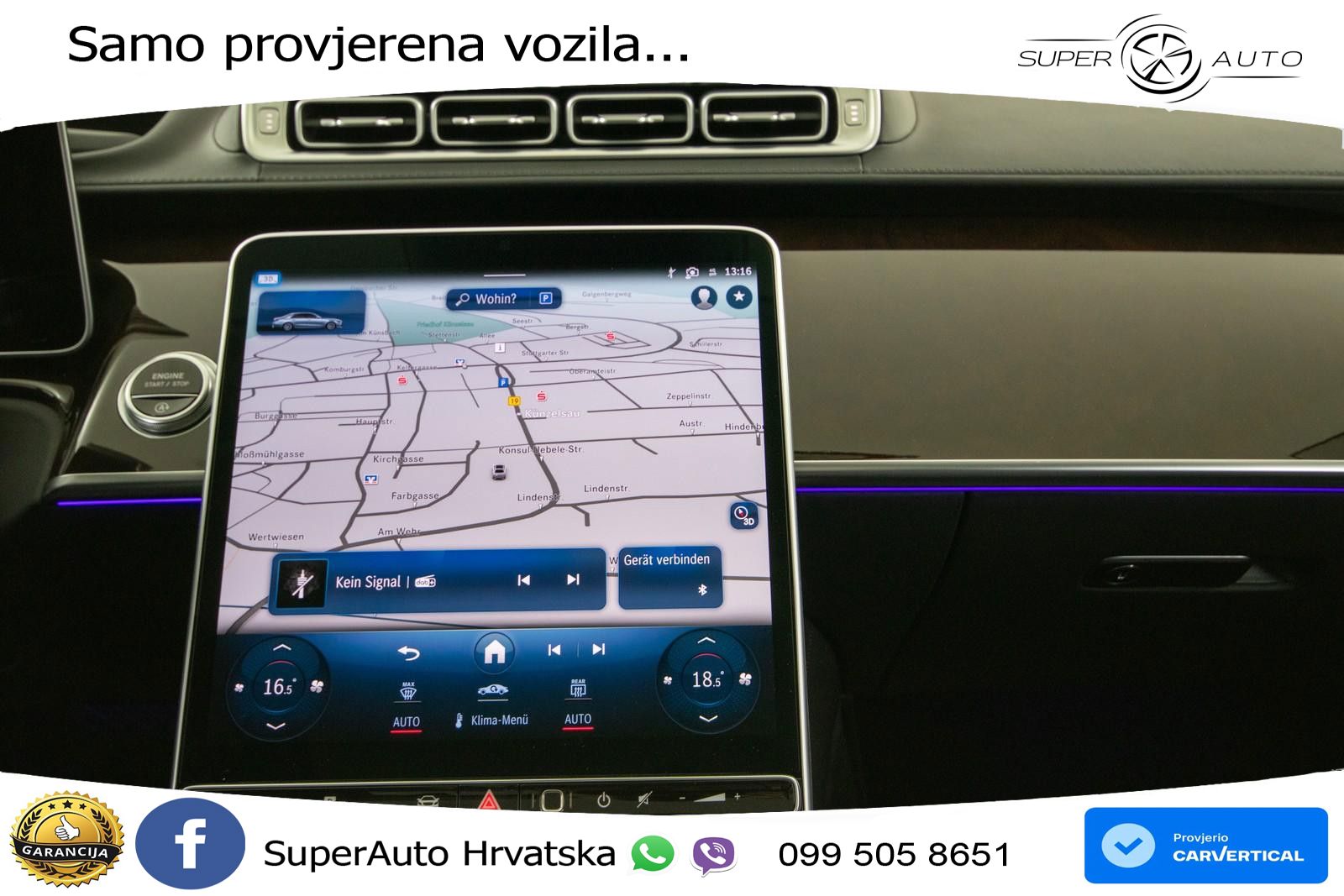 Mercedes S 580 V8 (503 KS) EQ Boost 4MATIC 9G-TRONIC LED+GR SJED+ACC