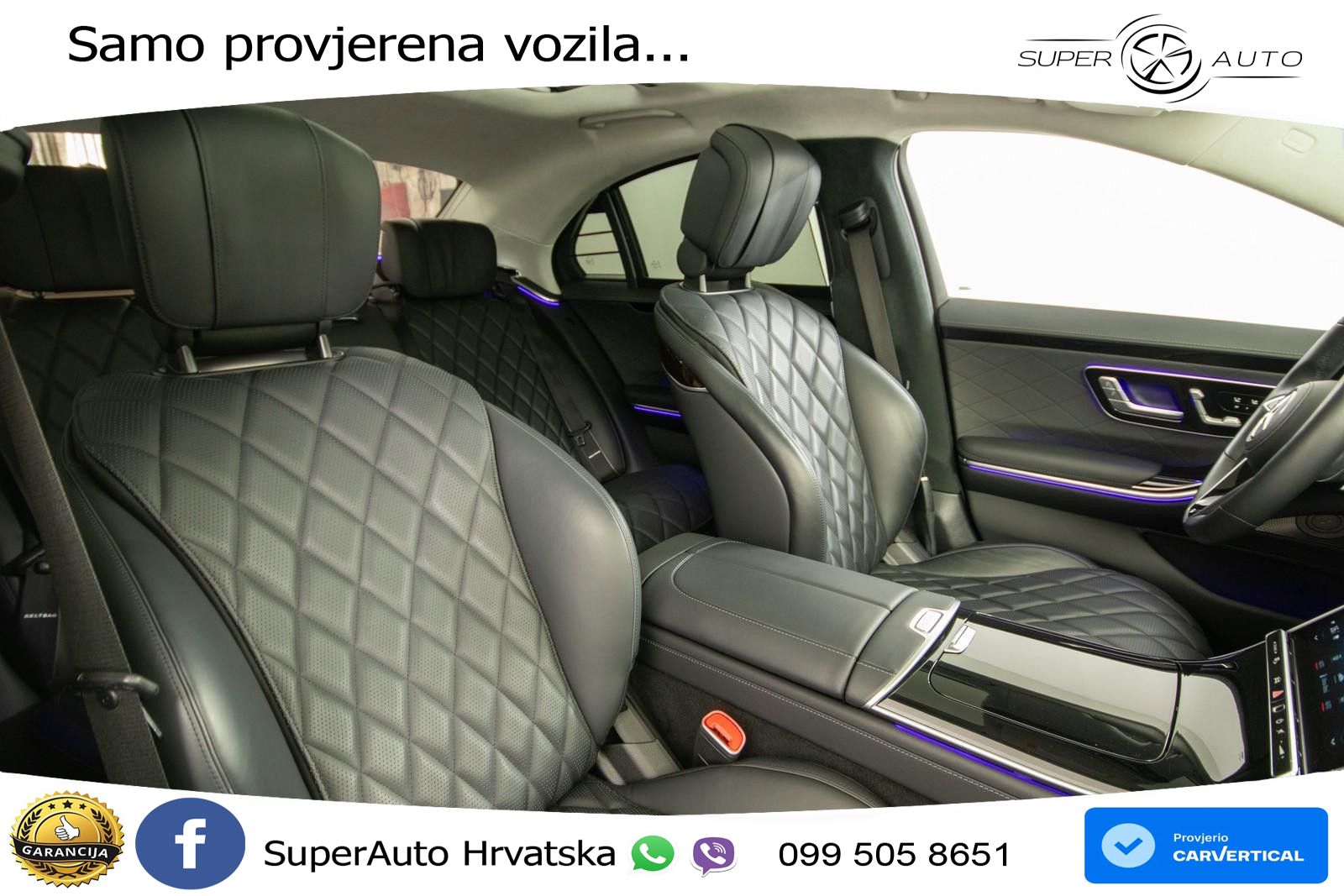 Mercedes S 580 V8 (503 KS) EQ Boost 4MATIC 9G-TRONIC LED+GR SJED+ACC
