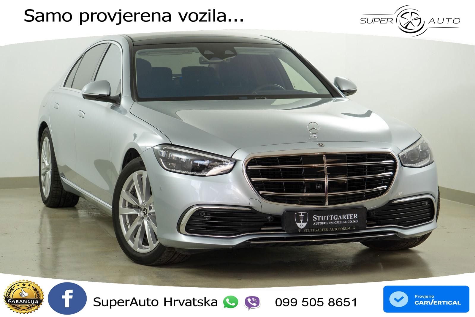 Mercedes S 580 V8 (503 KS) EQ Boost 4MATIC 9G-TRONIC LED+GR SJED+ACC