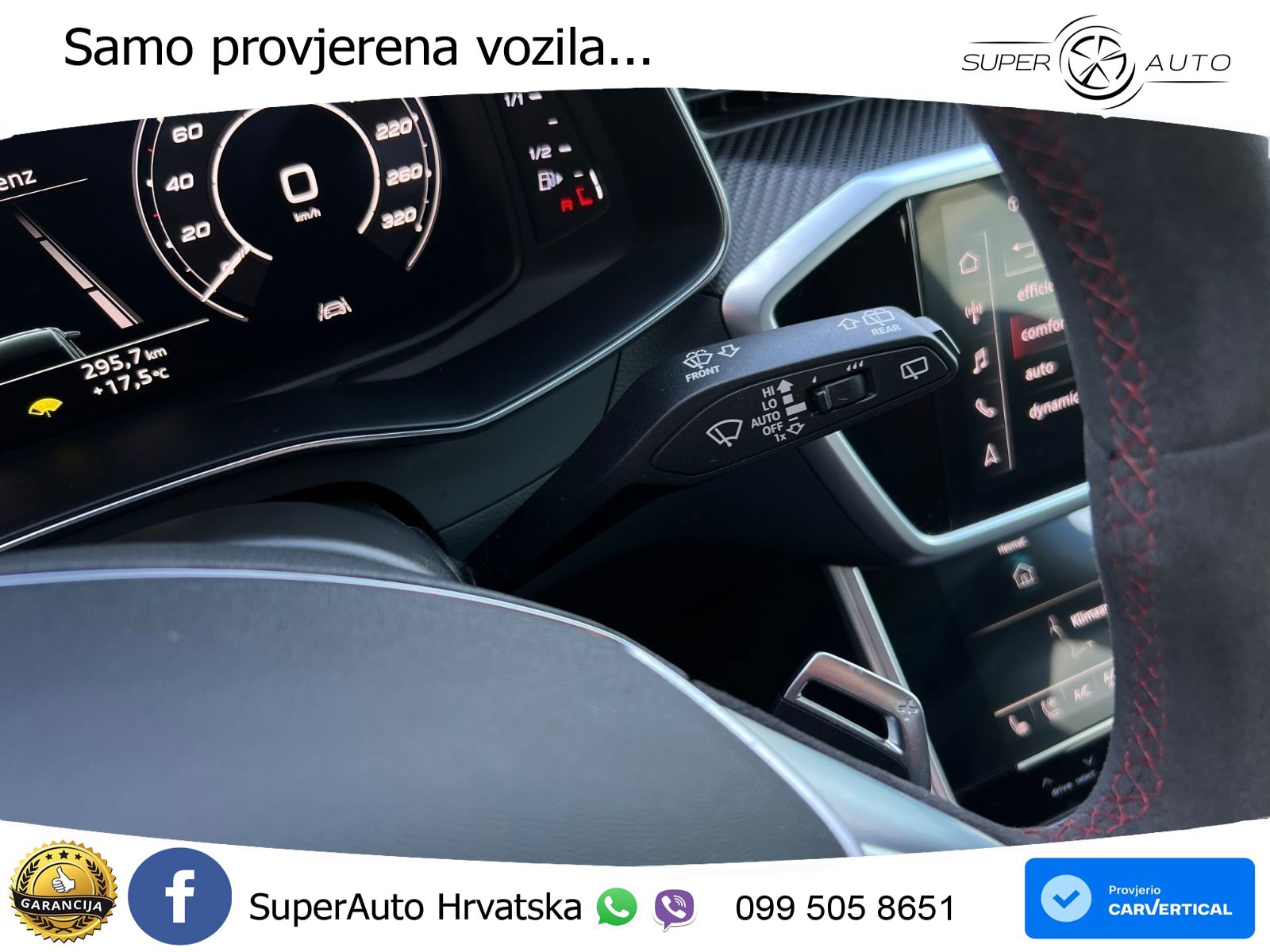 Audi RS6 Avant 4.0 TFSI V8 (600 KS) quattro Tiptronic ZRAČNI+ACC+GR SJED+KAM+PANO
