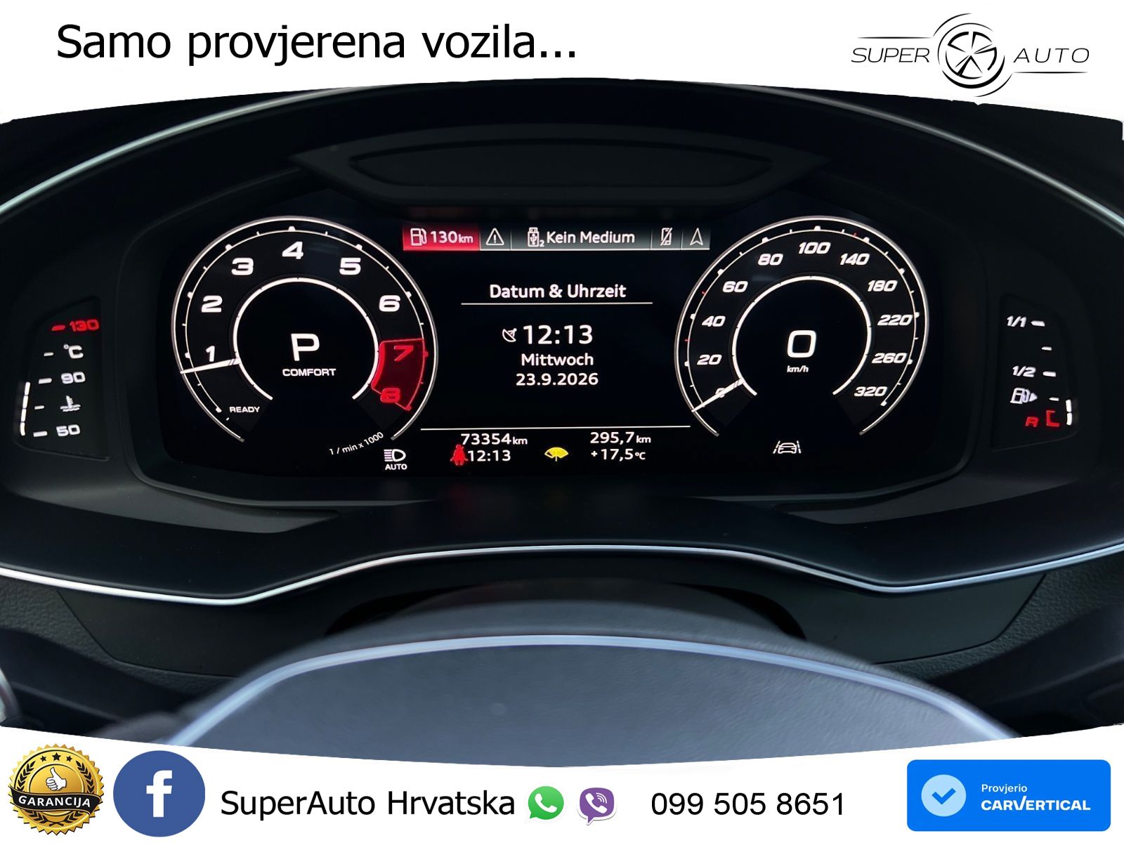 Audi RS6 Avant 4.0 TFSI V8 (600 KS) quattro Tiptronic ZRAČNI+ACC+GR SJED+KAM+PANO