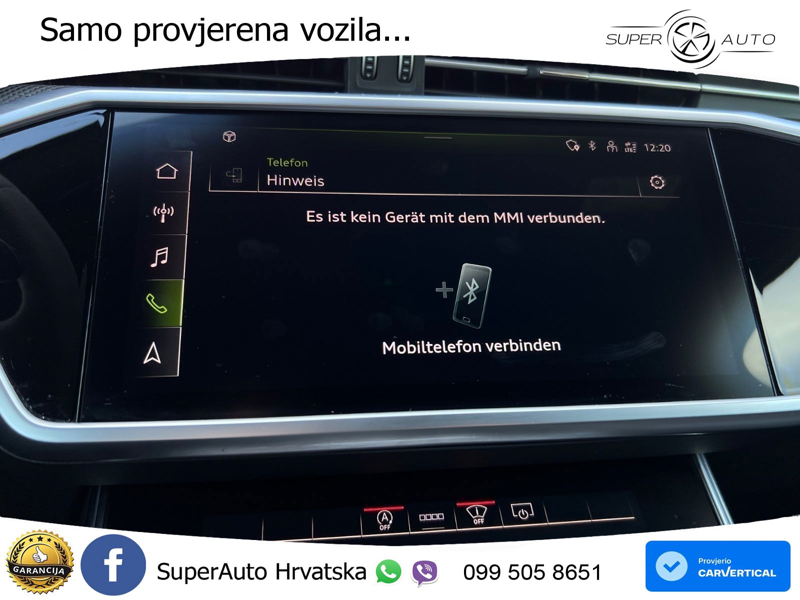 Audi RS6 Avant 4.0 TFSI V8 (600 KS) quattro Tiptronic ZRAČNI+ACC+GR SJED+KAM+PANO