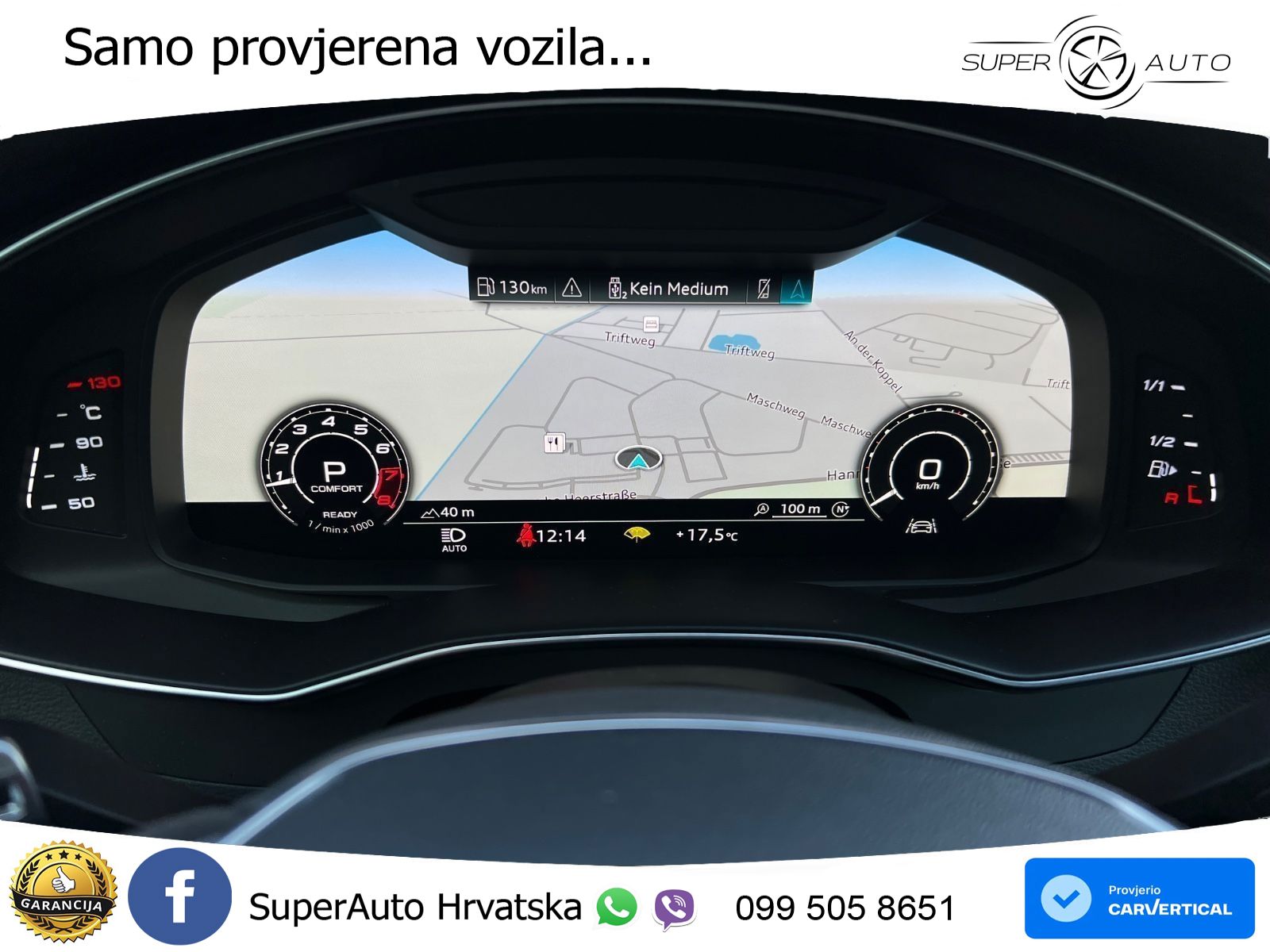 Audi RS6 Avant 4.0 TFSI V8 (600 KS) quattro Tiptronic ZRAČNI+ACC+GR SJED+KAM+PANO