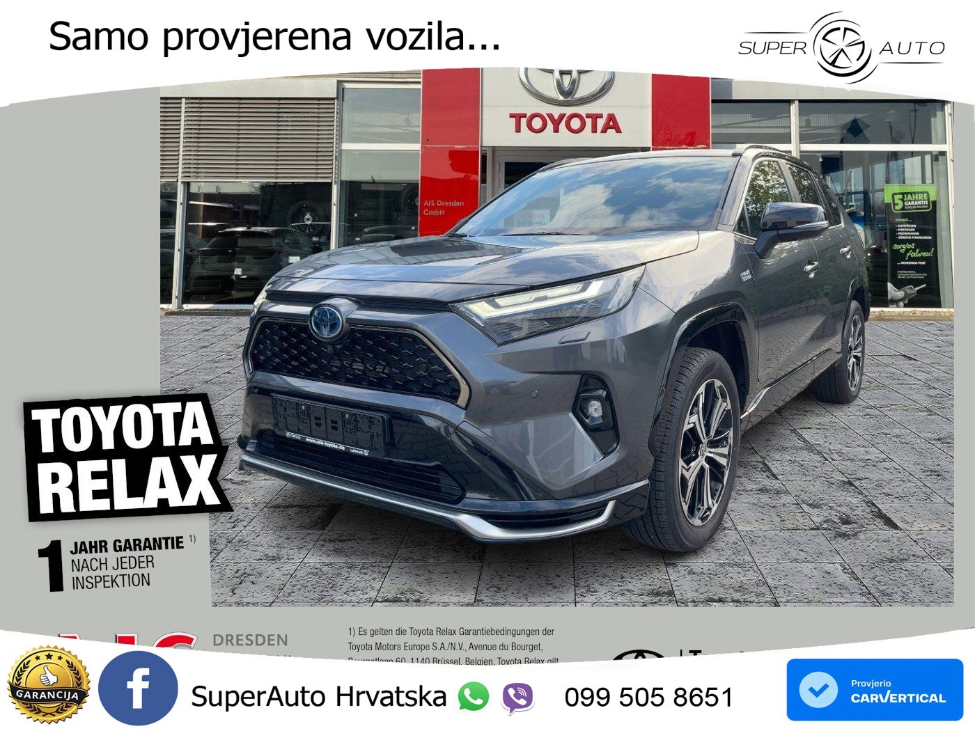 Toyota RAV4 2.5 (306 KS) Hybrid AWD-i eCVT Style LED+GR SJED+ACC