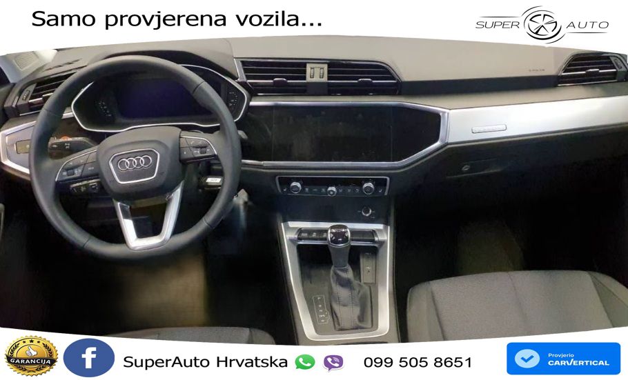 Audi Q3 Sportback 40 TDI (193 KS) quattro S tronic LED+GR SJED+ACC