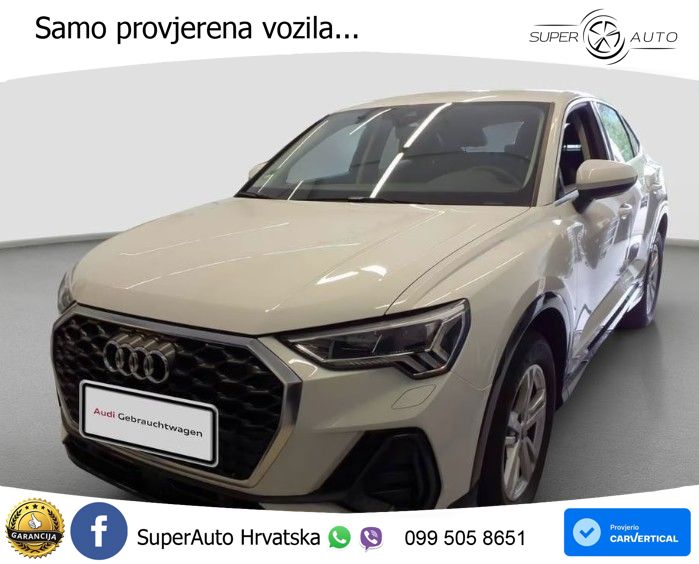 Audi Q3 Sportback 40 TDI (193 KS) quattro S tronic LED+GR SJED+ACC