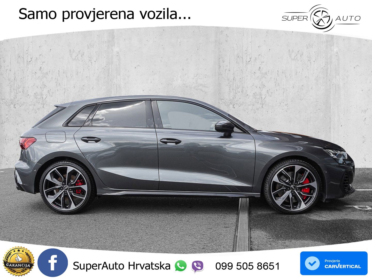 Audi S3 2.0 TFSI (333 KS) quattro S tronic MATRIX+GR SJED+KAM
