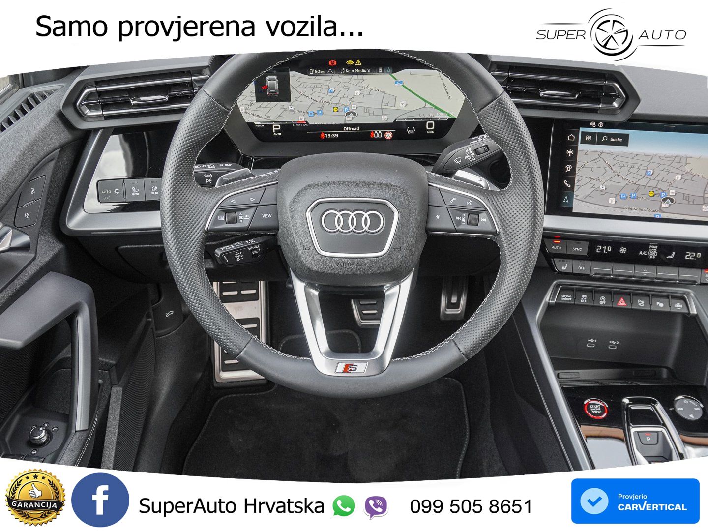 Audi S3 2.0 TFSI (333 KS) quattro S tronic MATRIX+GR SJED+KAM