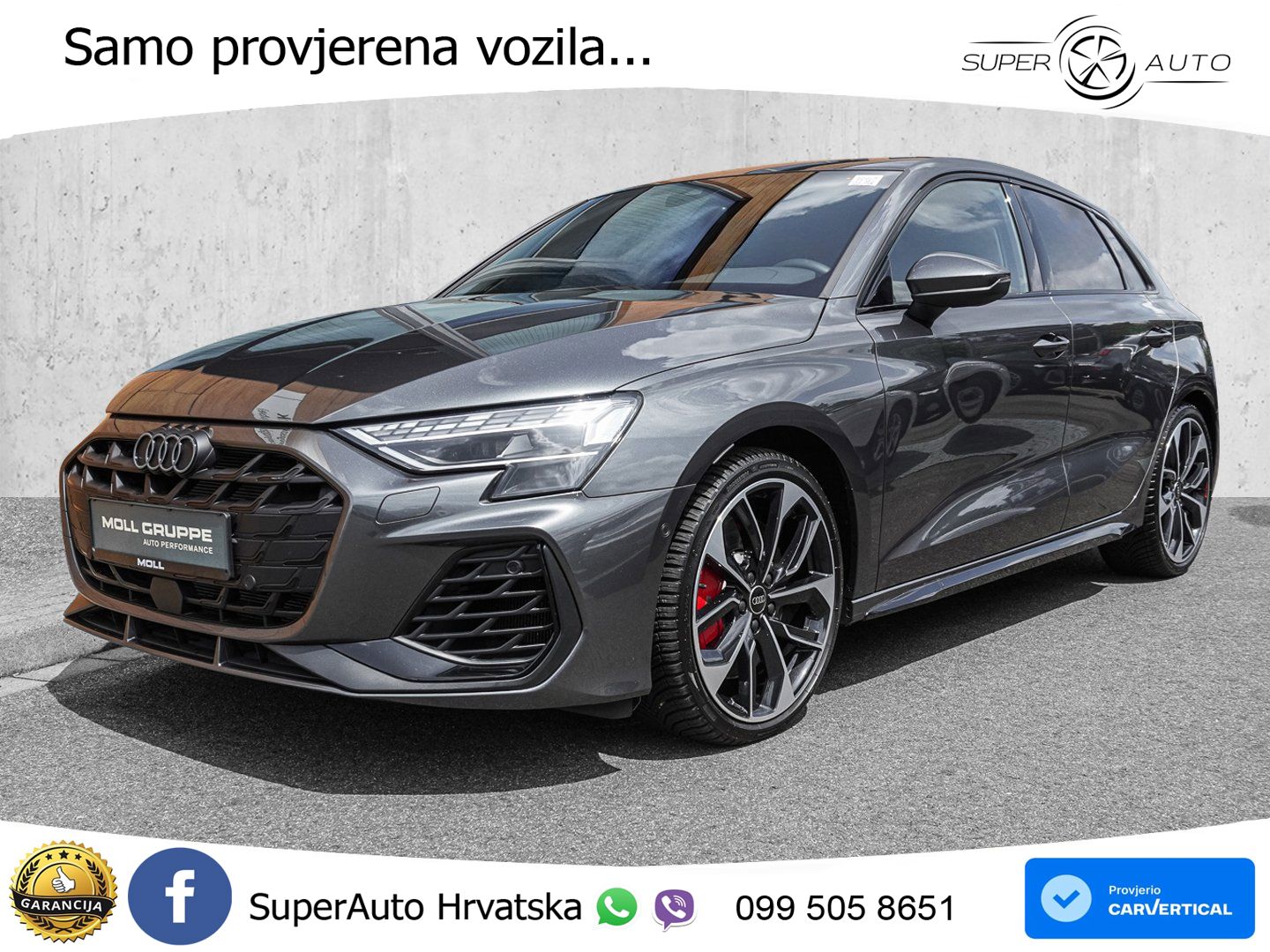 Audi S3 2.0 TFSI (333 KS) quattro S tronic MATRIX+GR SJED+KAM