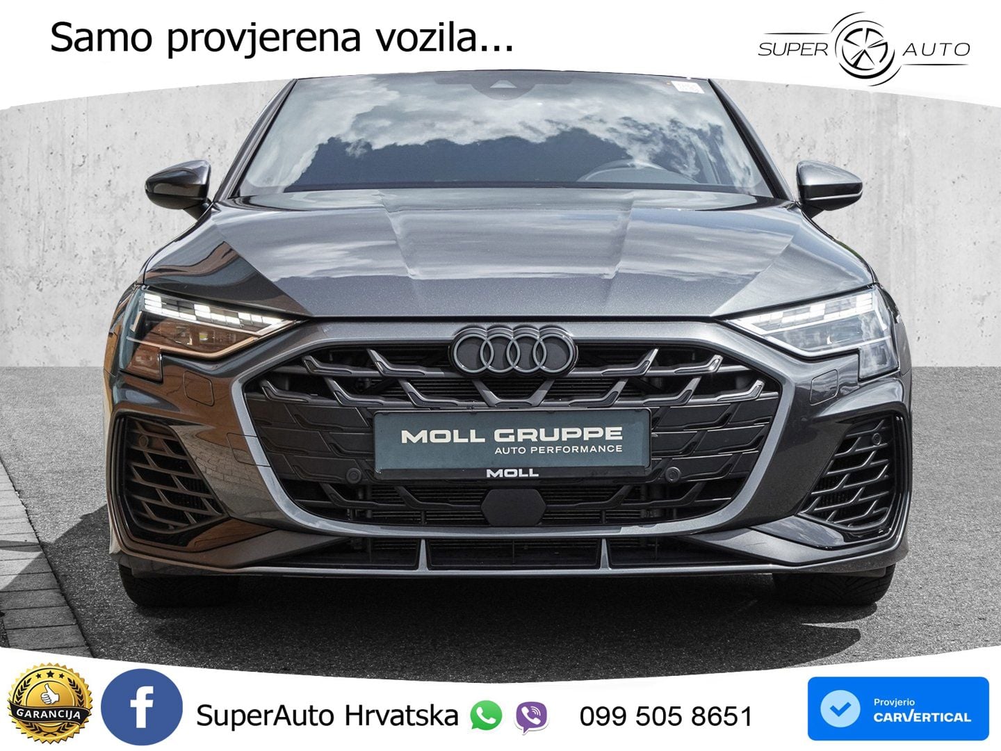 Audi S3 2.0 TFSI (333 KS) quattro S tronic MATRIX+GR SJED+KAM
