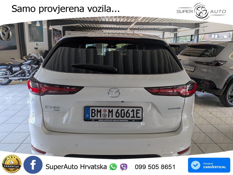 Mazda CX-60 2.5 e-Skyactiv (328 KS) AWD Automatic MATRIX+GR SJED+KAM