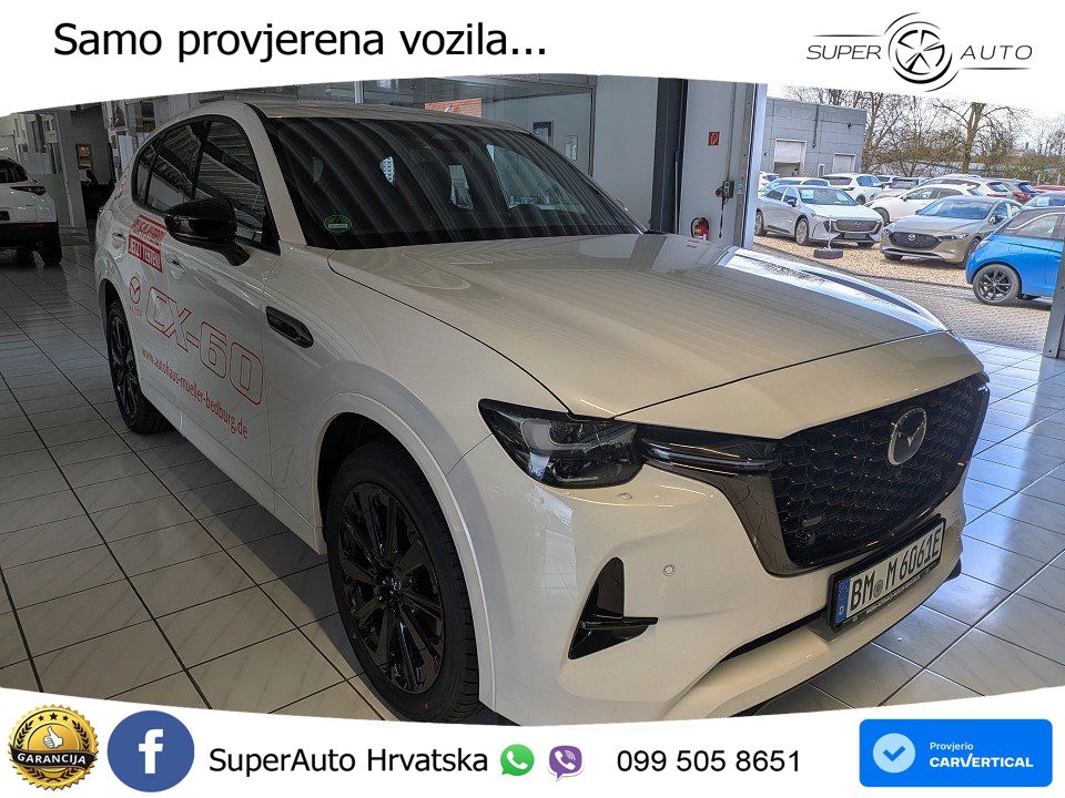 Mazda CX-60 2.5 e-Skyactiv (328 KS) AWD Automatic MATRIX+GR SJED+KAM