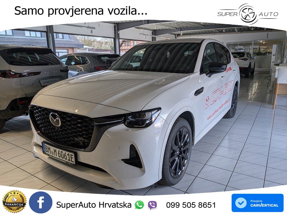 Mazda CX-60 2.5 e-Skyactiv (328 KS) AWD Automatic MATRIX+GR SJED+KAM