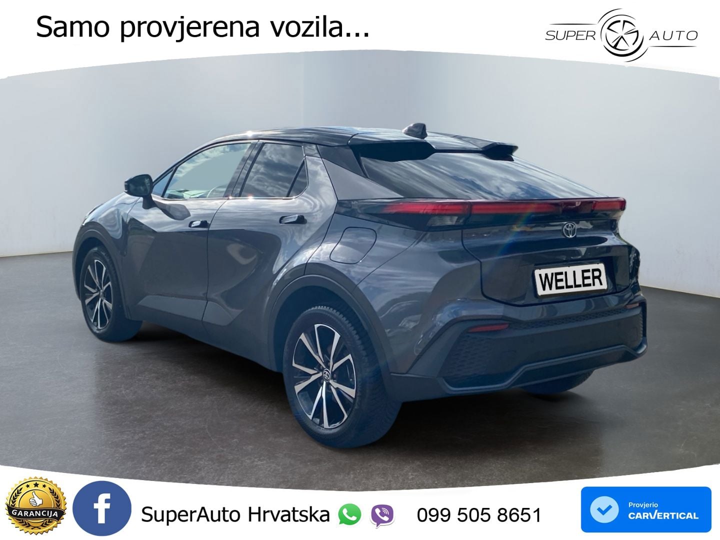 Toyota C-HR 2.0 (223 KS) PHEV e-CVT Teamplayer LED+GR SJED+ACC