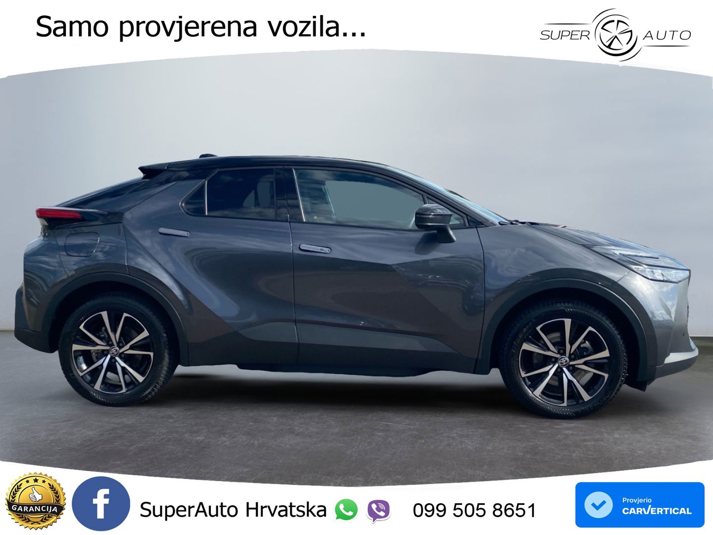Toyota C-HR 2.0 (223 KS) PHEV e-CVT Teamplayer LED+GR SJED+ACC
