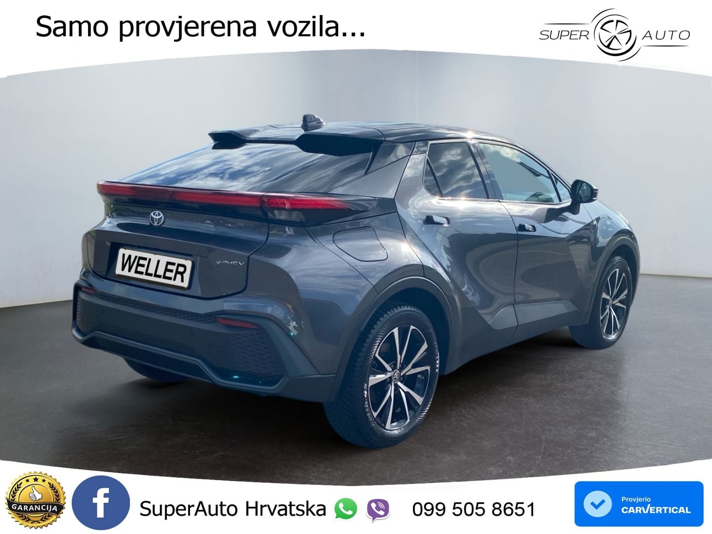 Toyota C-HR 2.0 (223 KS) PHEV e-CVT Teamplayer LED+GR SJED+ACC