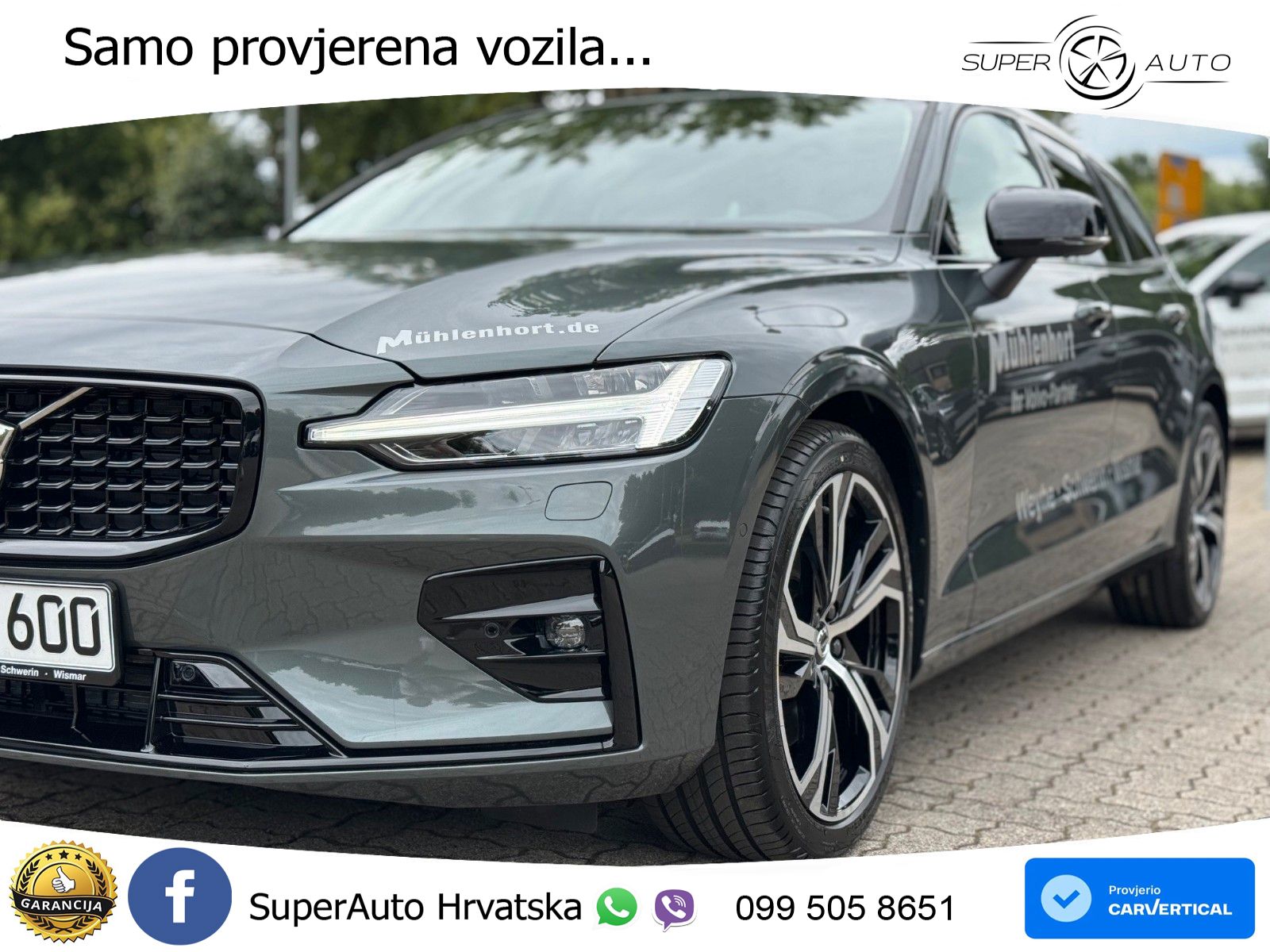 Volvo V60 2.0 B4 Benzin DCT ACC+HEAD+4xGR SJED+360+PANO