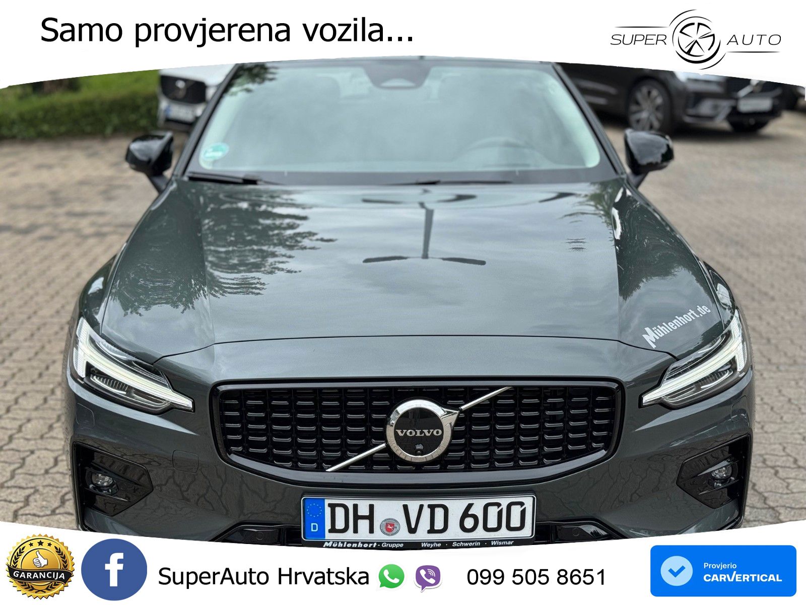 Volvo V60 2.0 B4 Benzin DCT ACC+HEAD+4xGR SJED+360+PANO