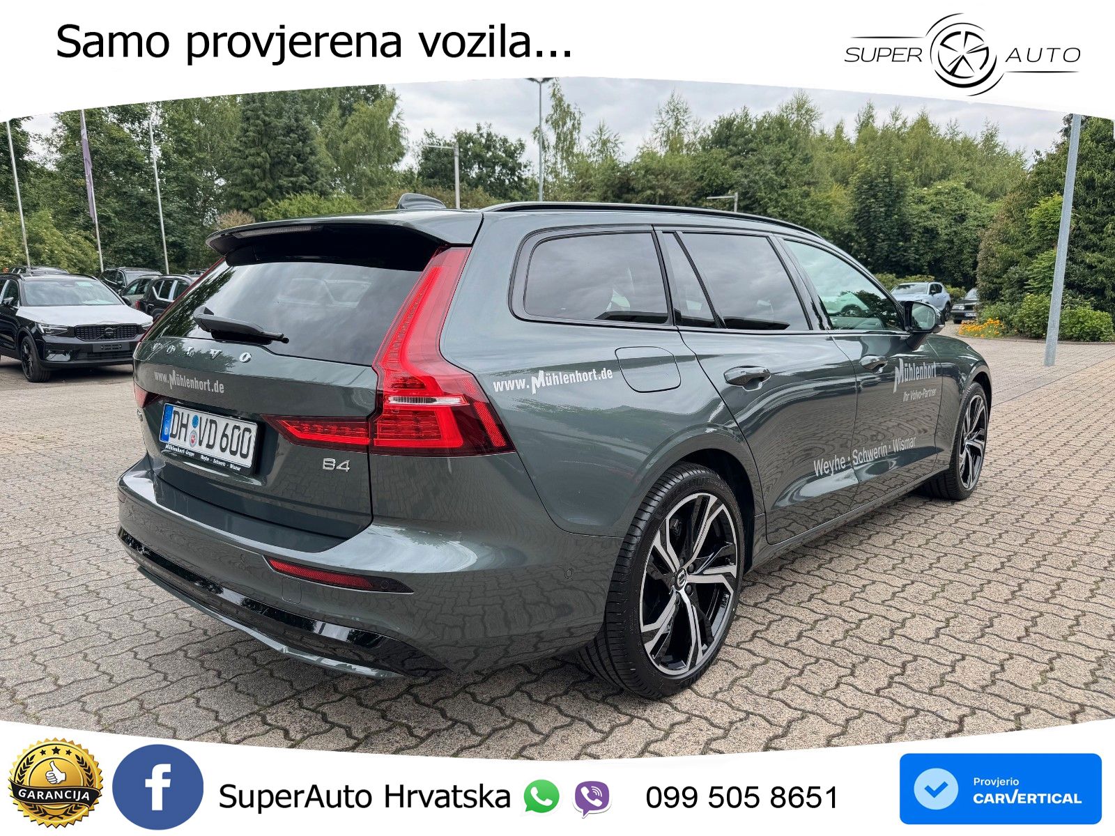Volvo V60 2.0 B4 Benzin DCT ACC+HEAD+4xGR SJED+360+PANO