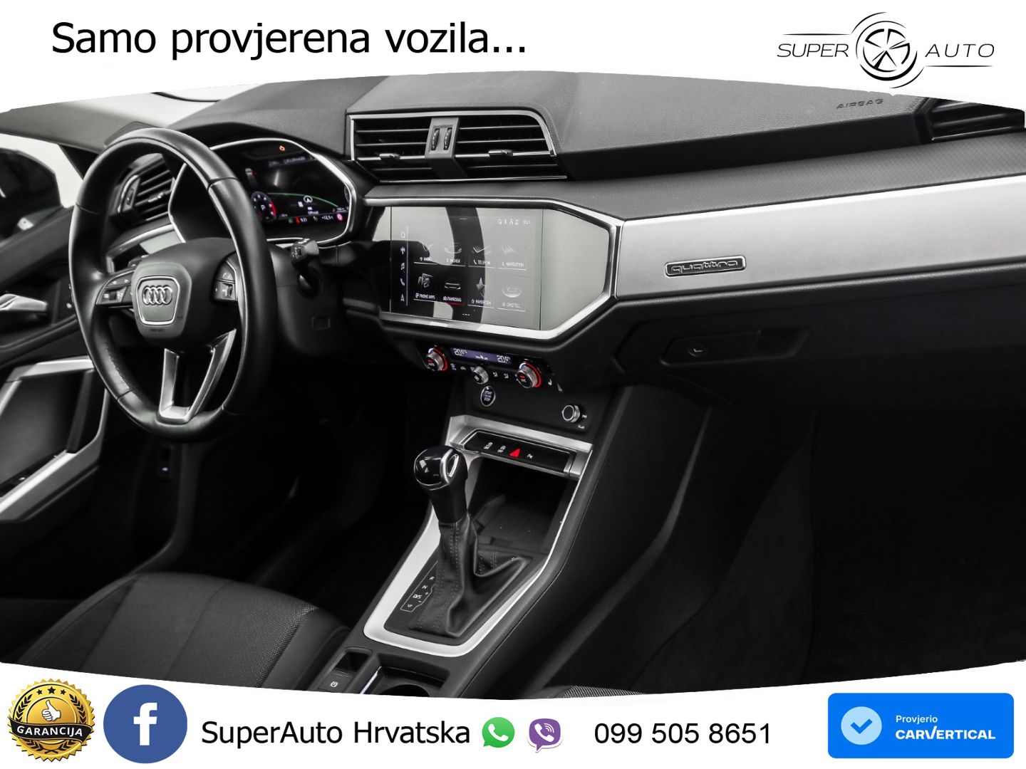 Audi Q3 40 TDI (200 KS) quattro S tronic advanced LED+GR SJED+ACC