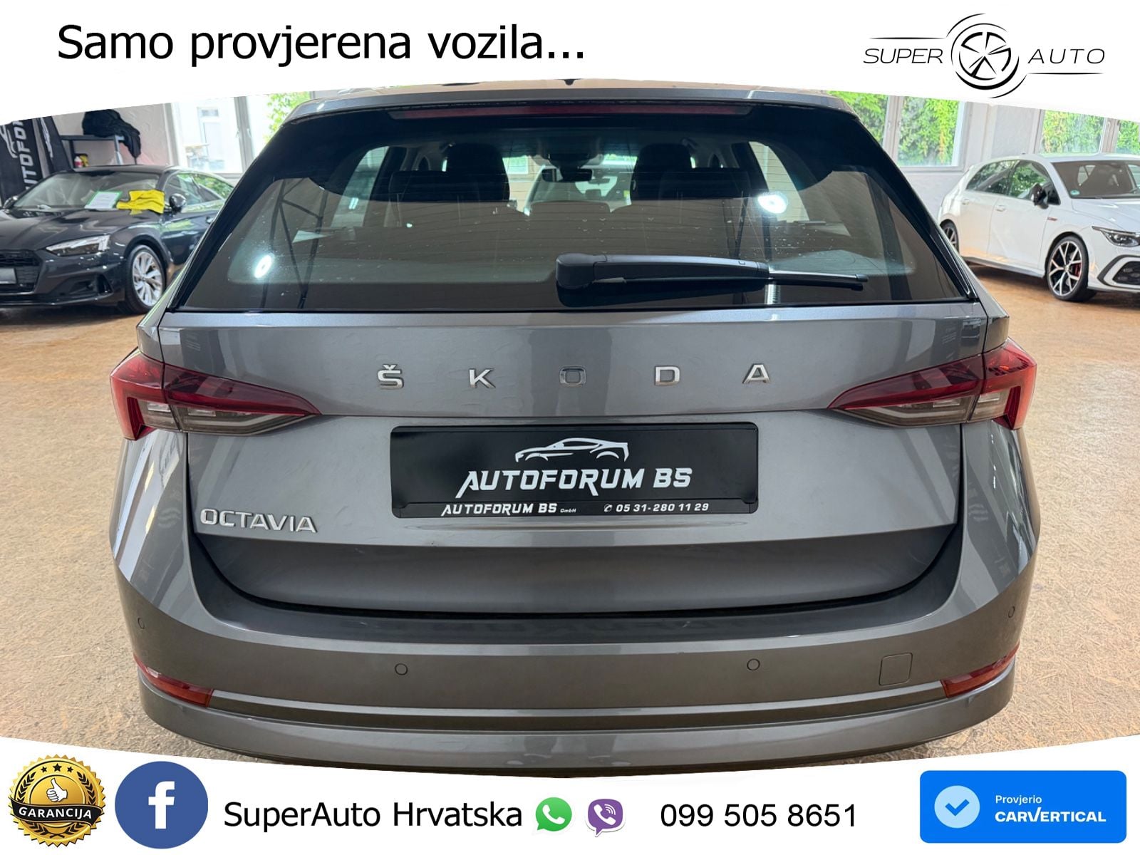 Škoda Octavia Combi 2.0 TDI (150 KS) DSG LED+GR SJED+ACC
