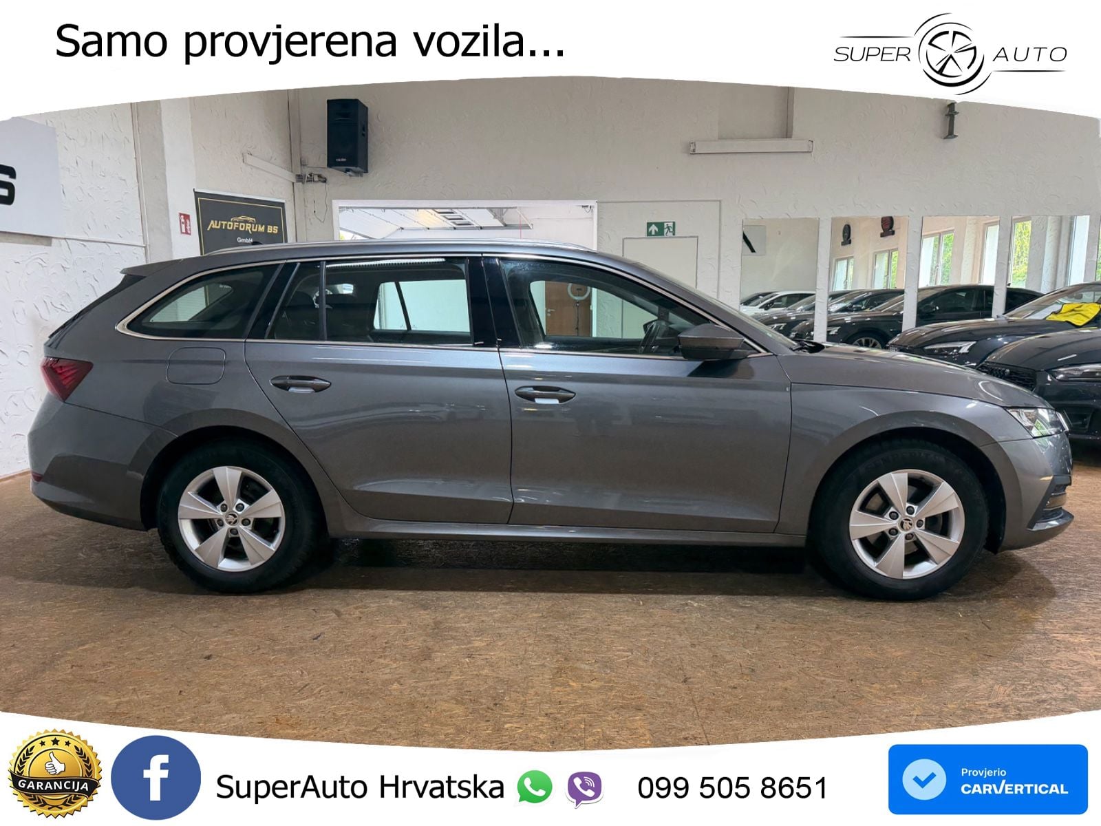 Škoda Octavia Combi 2.0 TDI (150 KS) DSG LED+GR SJED+ACC