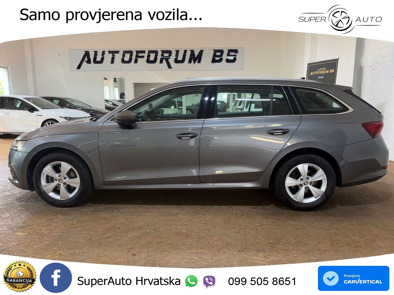Škoda Octavia Combi 2.0 TDI (150 KS) DSG LED+GR SJED+ACC