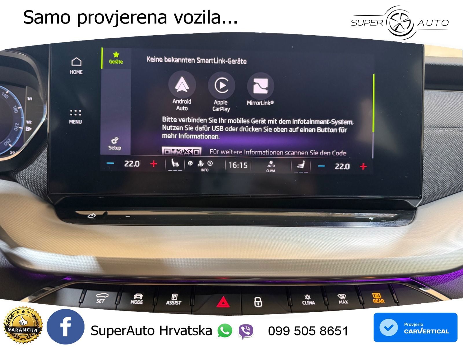 Škoda Octavia Combi 2.0 TDI (150 KS) DSG LED+GR SJED+ACC