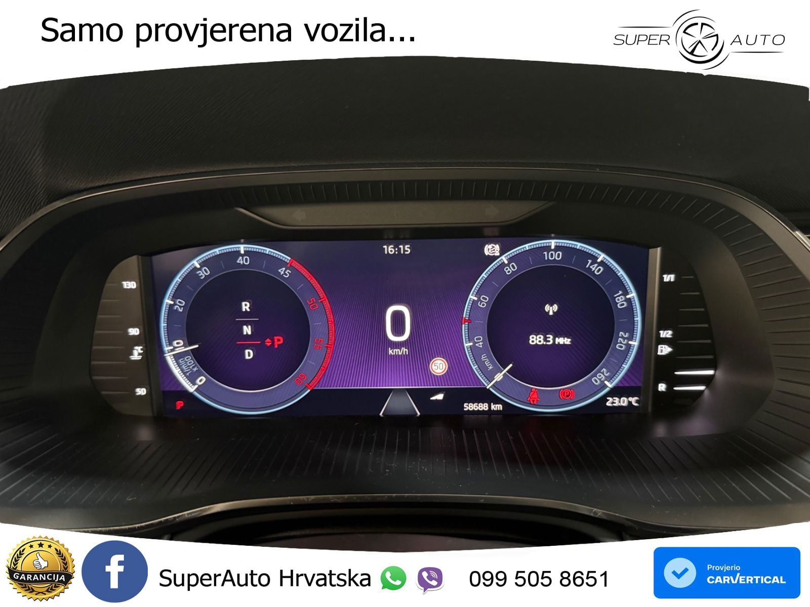 Škoda Octavia Combi 2.0 TDI (150 KS) DSG LED+GR SJED+ACC