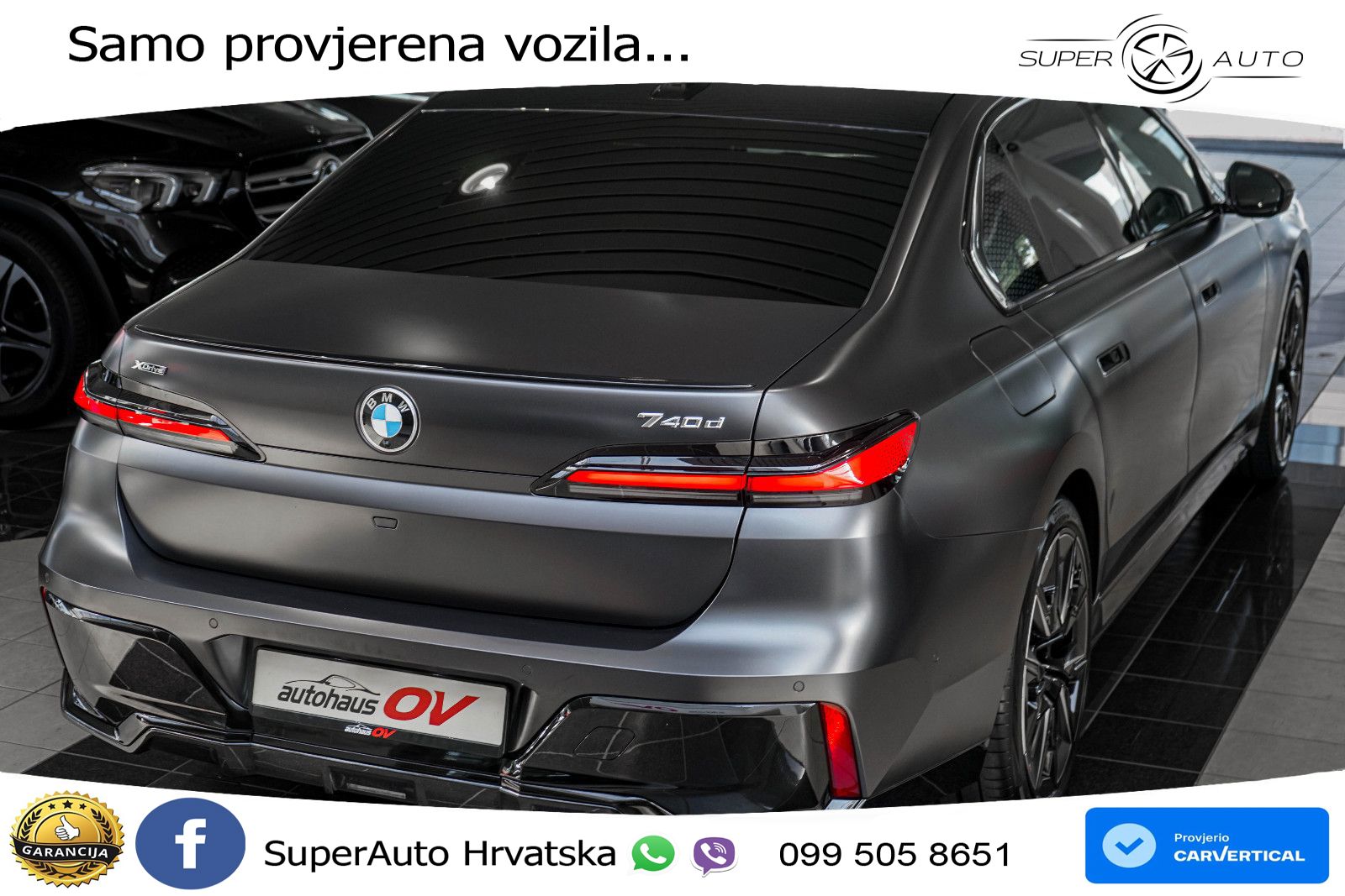 BMW 740d (299 KS) xDrive Steptronic