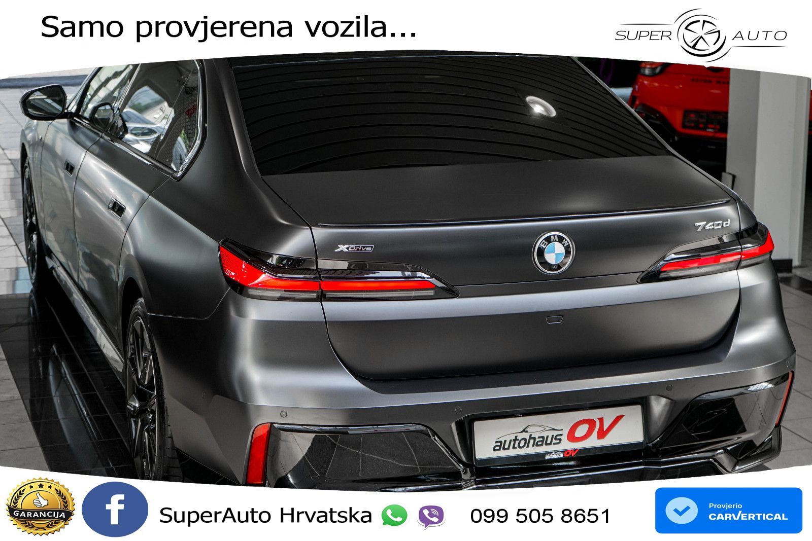 BMW 740d (299 KS) xDrive Steptronic