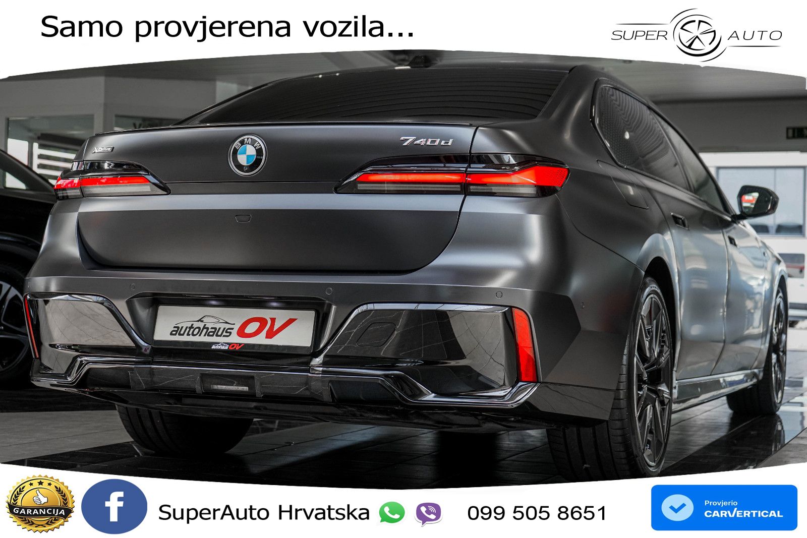 BMW 740d (299 KS) xDrive Steptronic