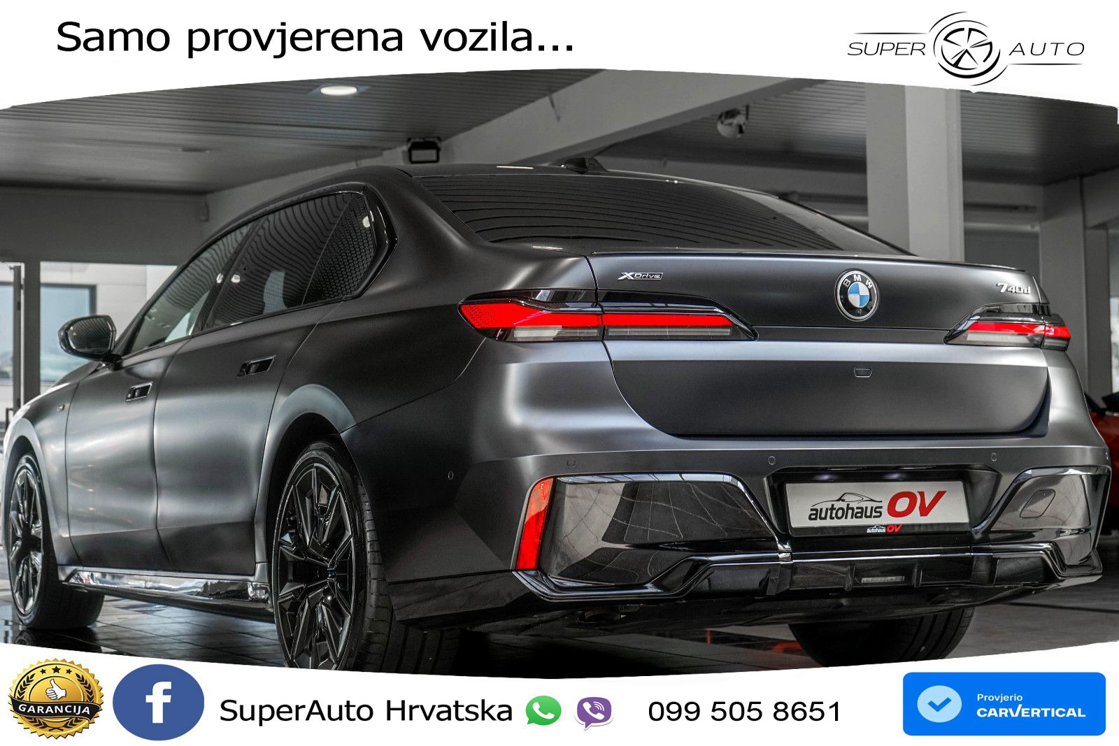 BMW 740d (299 KS) xDrive Steptronic