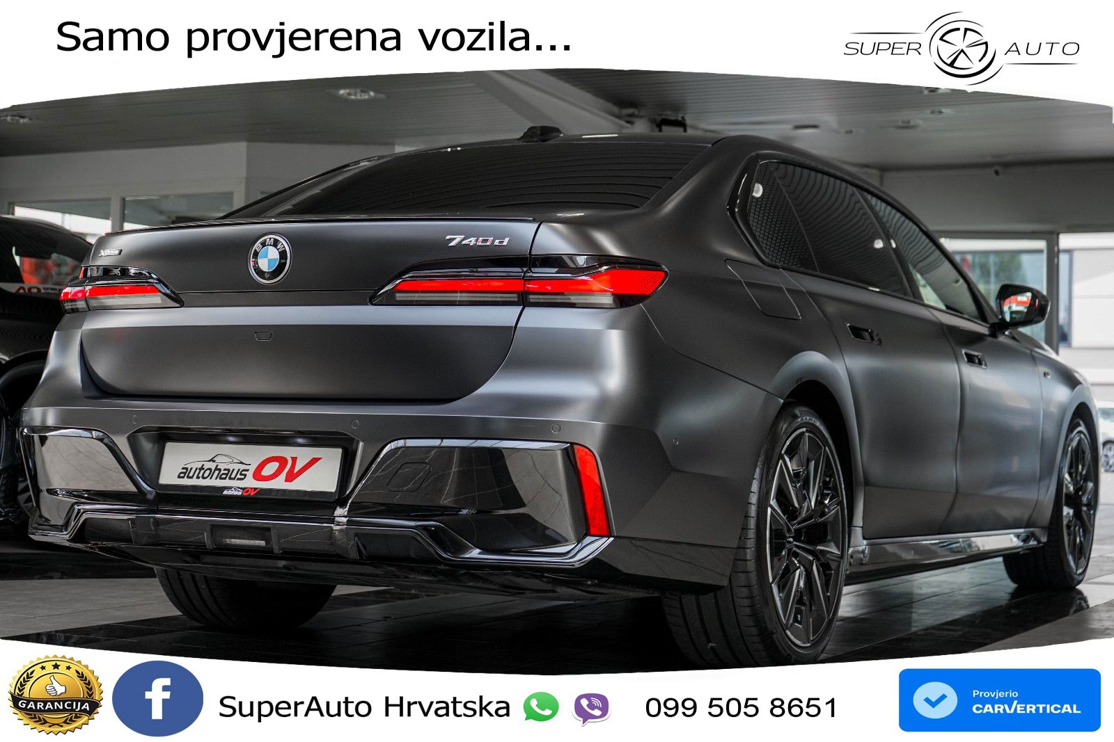 BMW 740d (299 KS) xDrive Steptronic