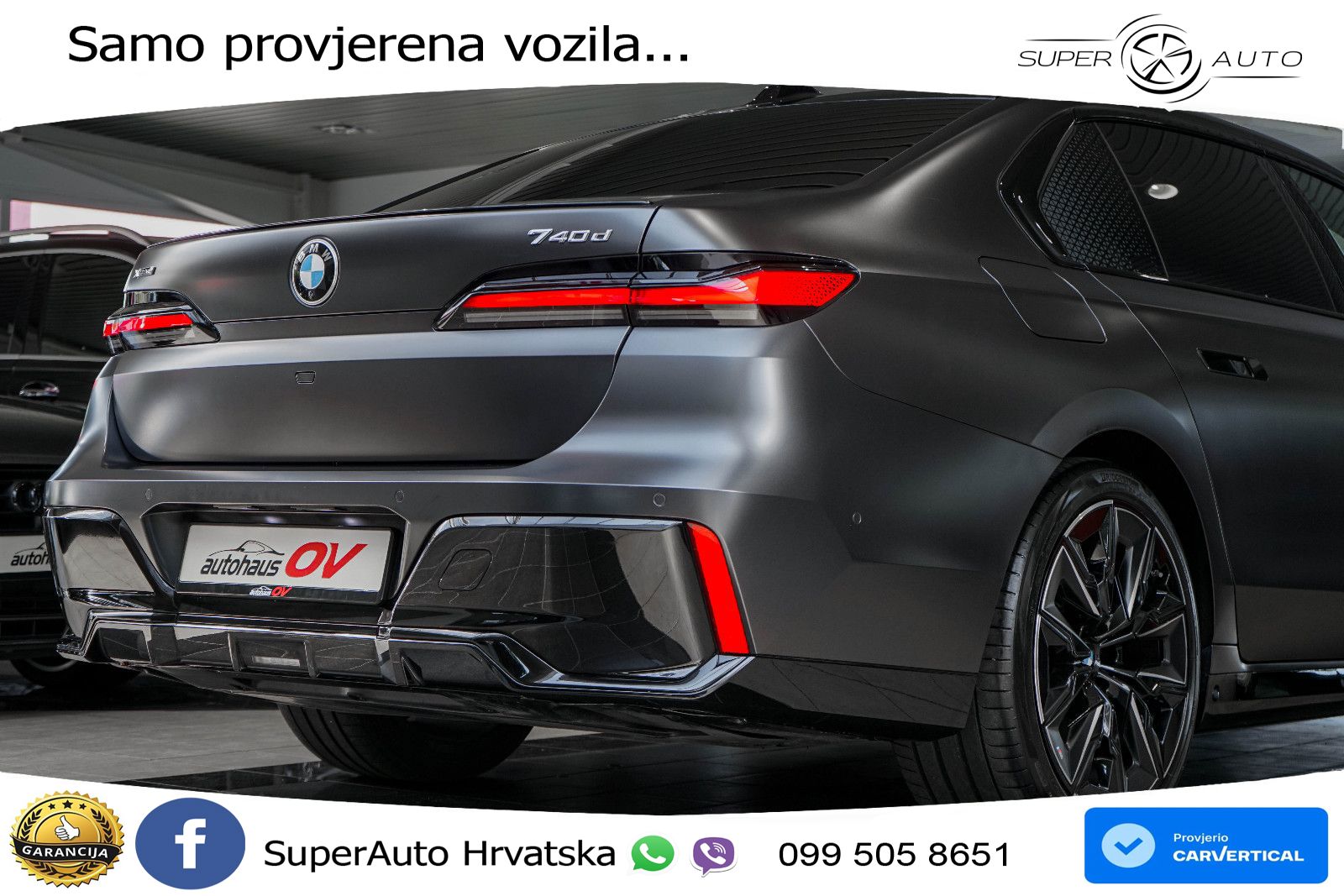 BMW 740d (299 KS) xDrive Steptronic