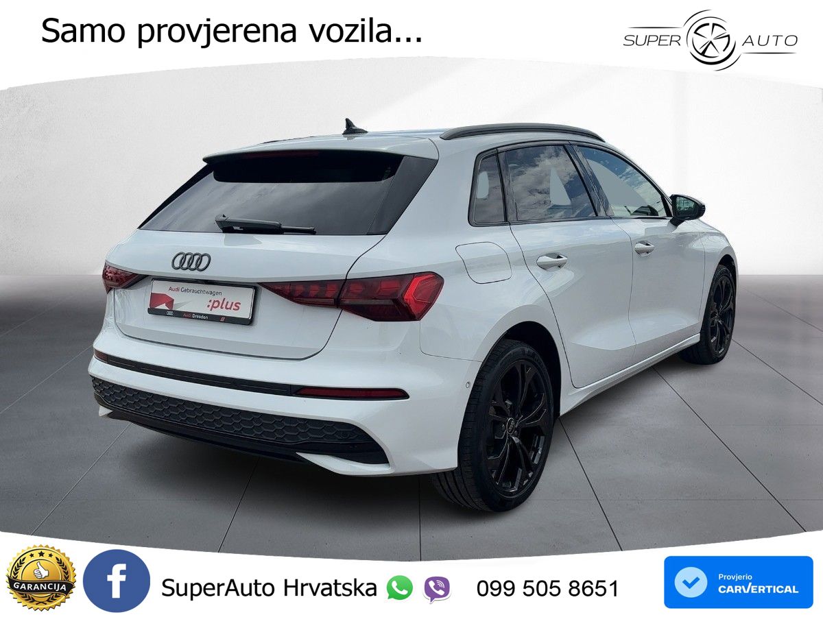 Audi A3 Sportback 40 TFSI e (204 KS) Plug-in Hybrid S tronic advanced LED+GR SJED+ACC