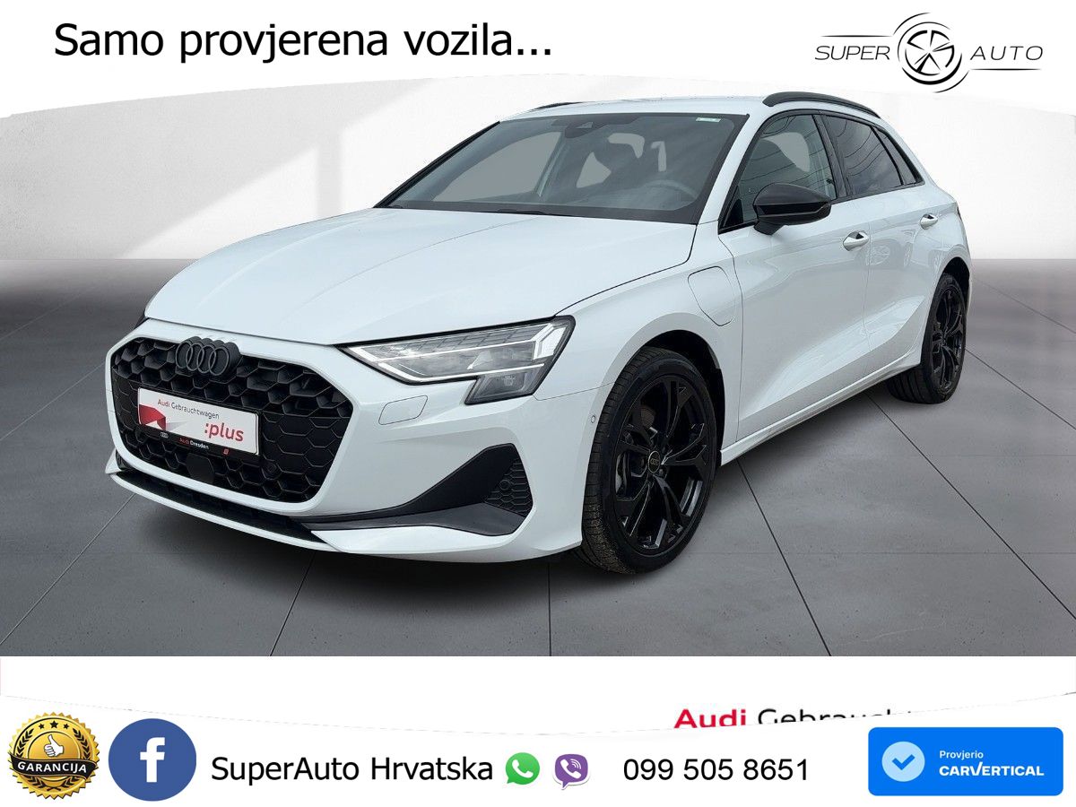 Audi A3 Sportback 40 TFSI e (204 KS) Plug-in Hybrid S tronic advanced LED+GR SJED+ACC