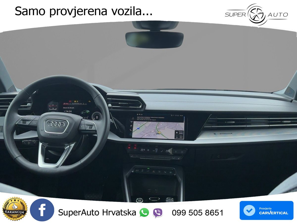 Audi A3 Sportback 40 TFSI e (204 KS) Plug-in Hybrid S tronic advanced LED+GR SJED+ACC