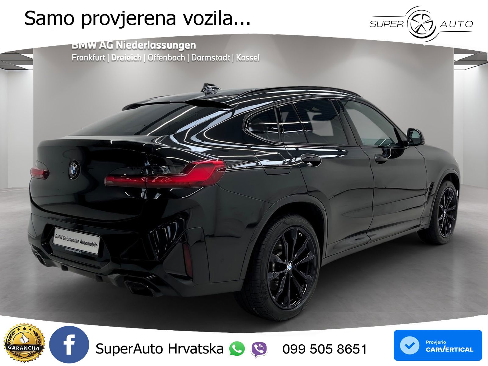 BMW X4 30d (286 KS) xDrive Steptronic M Sport LED+GR SJED+ACC
