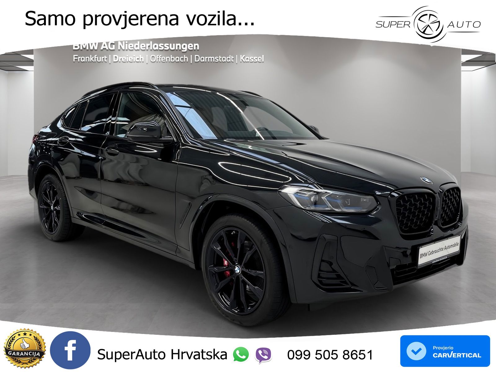 BMW X4 30d (286 KS) xDrive Steptronic M Sport LED+GR SJED+ACC