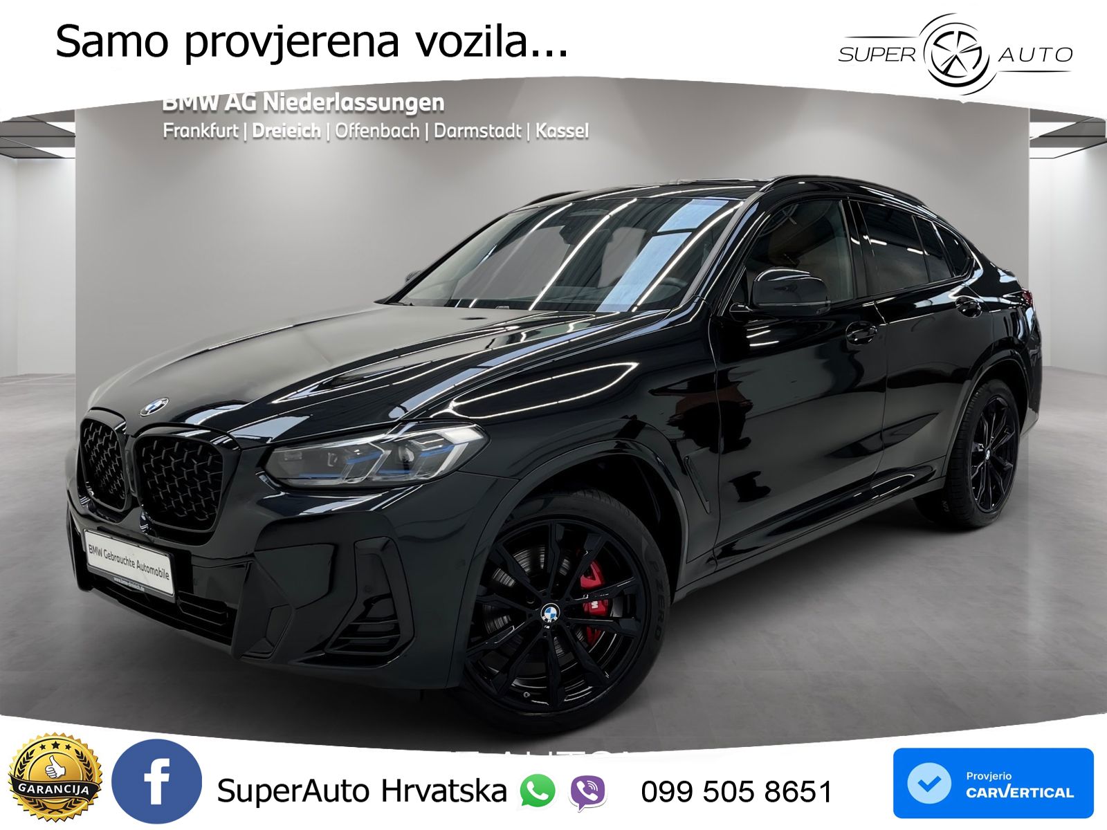 BMW X4 30d (286 KS) xDrive Steptronic M Sport LED+GR SJED+ACC