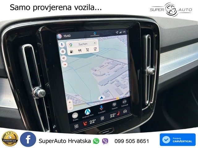 Volvo XC40 2.0 B4 197 KS Automatic LED+GR SJED+ACC