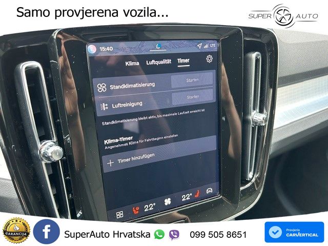 Volvo XC40 2.0 B4 197 KS Automatic LED+GR SJED+ACC