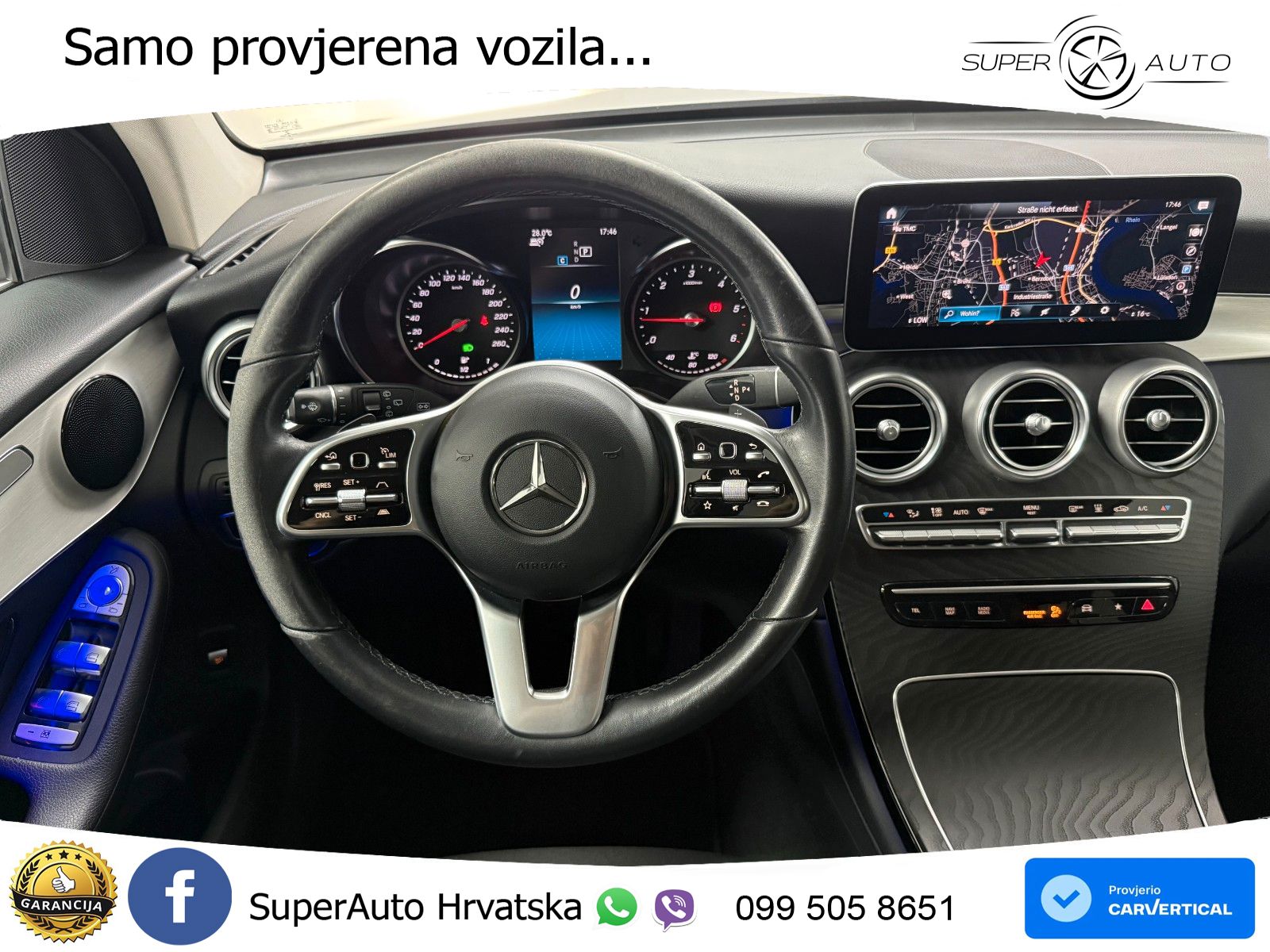 Mercedes GLC 220d (194 KS) 4MATIC G-TRONIC LED+GR SJED+ACC