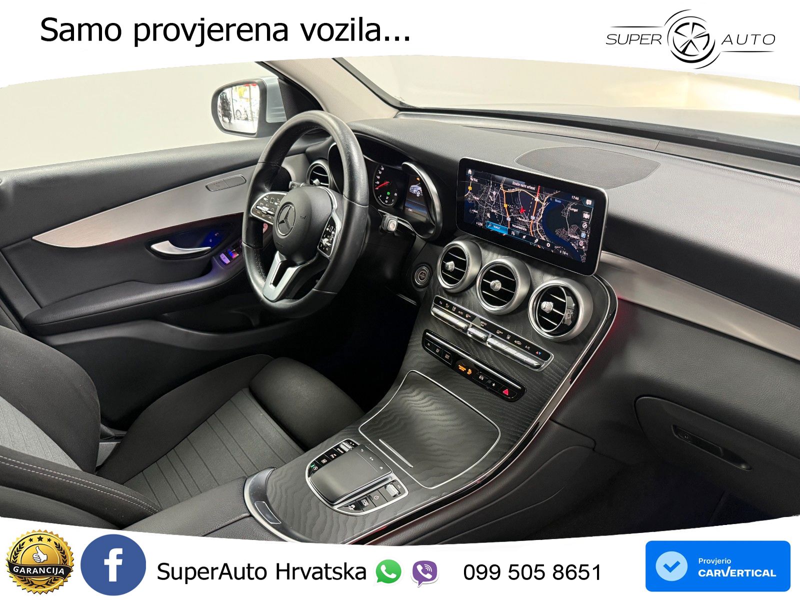 Mercedes GLC 220d (194 KS) 4MATIC G-TRONIC LED+GR SJED+ACC