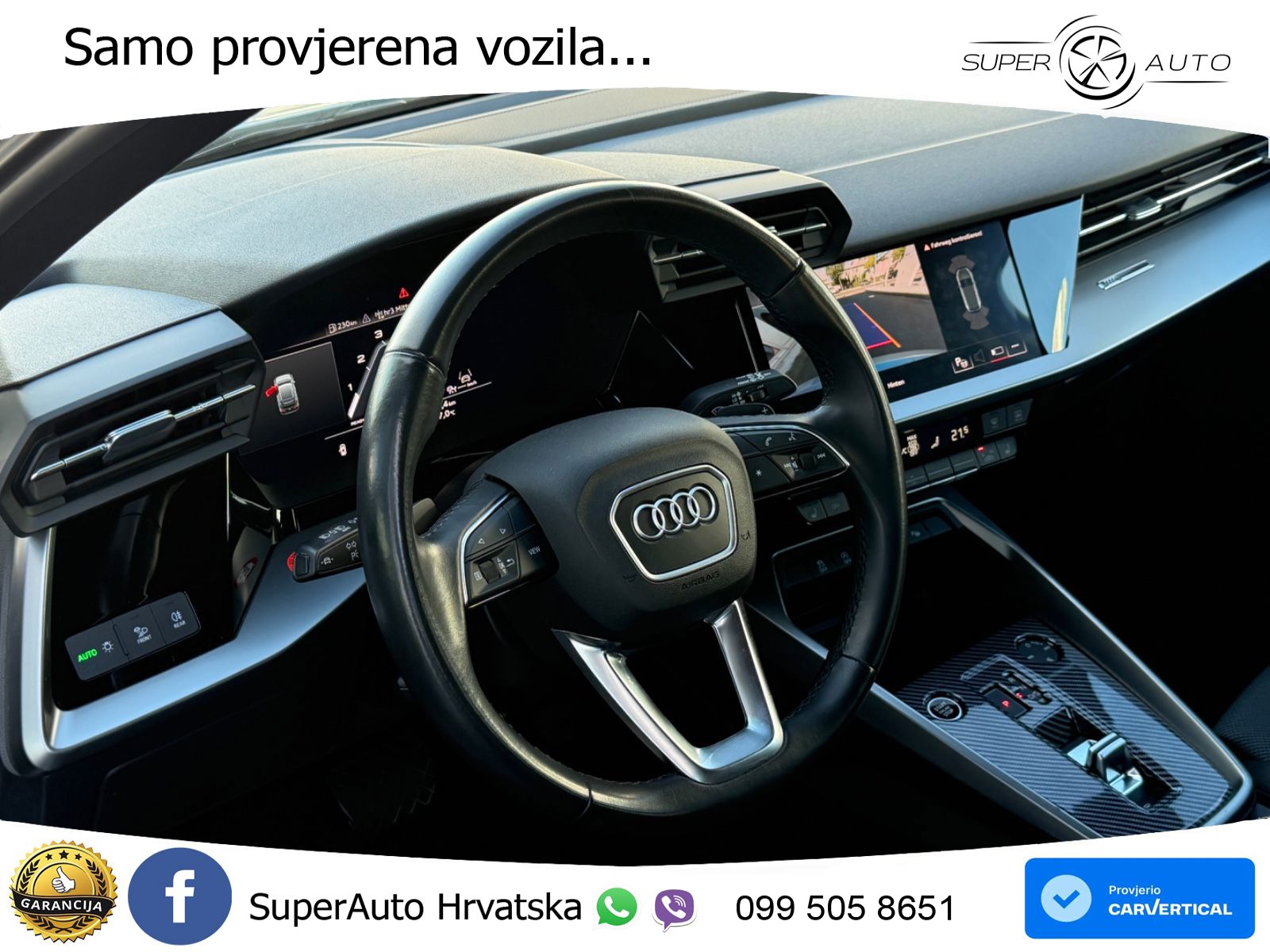 Audi A3 35 TDI (150 KS) S tronic LED+GR SJED+ACC