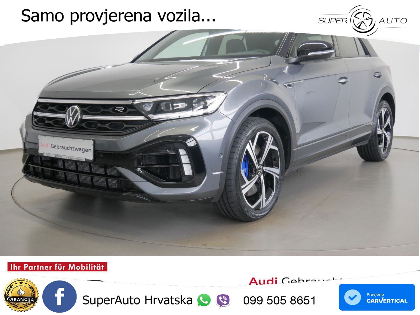 Volkswagen T-Roc I R 2.0 TSI (300 KS) OPF 4M DSG LED+GR SJED+ACC