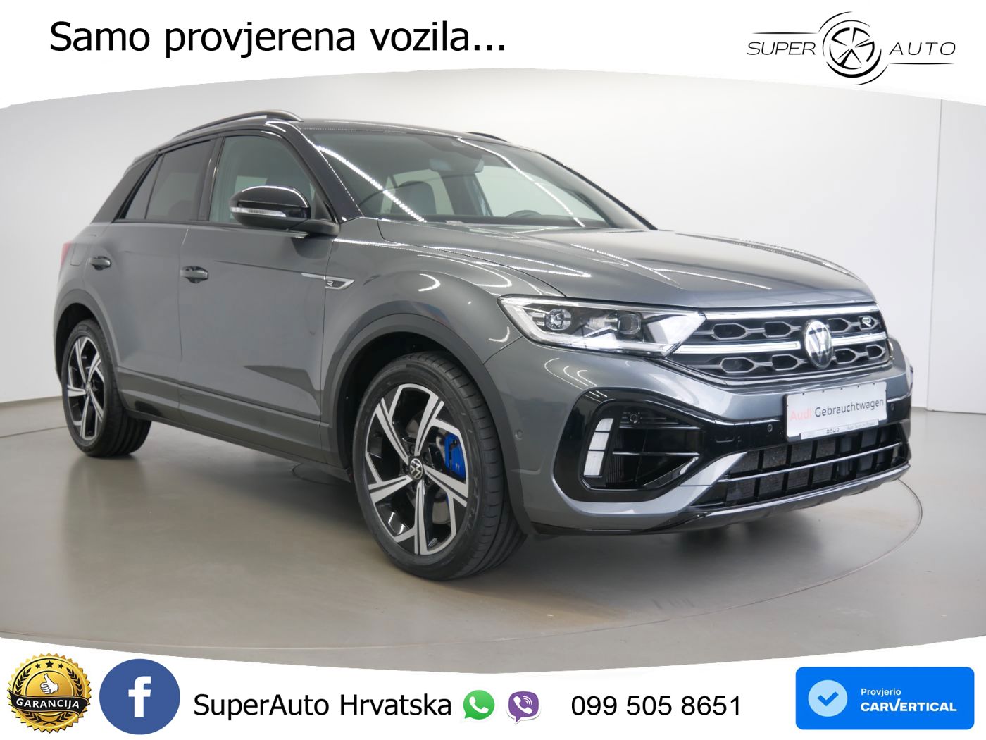 Volkswagen T-Roc I R 2.0 TSI (300 KS) OPF 4M DSG LED+GR SJED+ACC